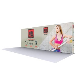 20ft Lumière Light Wall® Configuration D - BACKLIT (Graphic Package)