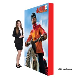 5 ft. RPL Fabric Pop Up Display - 89"h Straight Graphic Package