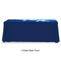8ft Table Throw Full Color Printing