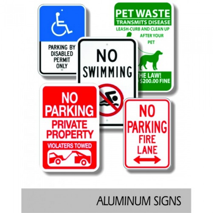 Aluminum Board Signs Aluminum Board Signs