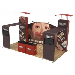 10x20ft Custom Trade Show Booth Display 14
