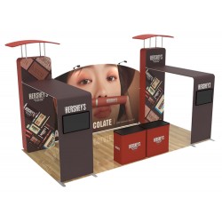 10x20ft Custom Trade Show Booth Display 14