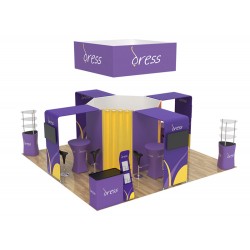 20x20ft Custom Trade Show Booth Display 05
