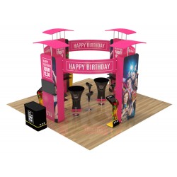 20x20ft Custom Trade Show Booth Display A