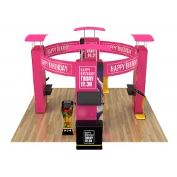20x20ft Custom Trade Show Booth Display A
