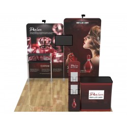 10x10ft Custom Trade Show Booth Display B1