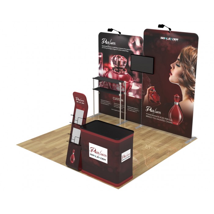 10x10ft Custom Trade Show Booth Display B1
