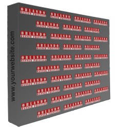 Fabric Pop up Step and Repeat Banner - Print and Stand