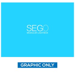 SEGO 9.8ft x 7.4ft. Lightbox Modular Display (Only Print)