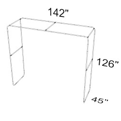 12x10 ft Wallbox Slim Arch Trade Show Display Graphic Package