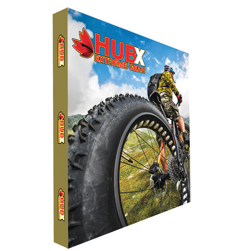 10 x 10 ft Fabric Pop Up Trade Show Display Straight (Graphic Package)