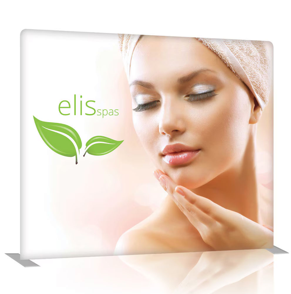 8ft Straight Tension Fabric Display