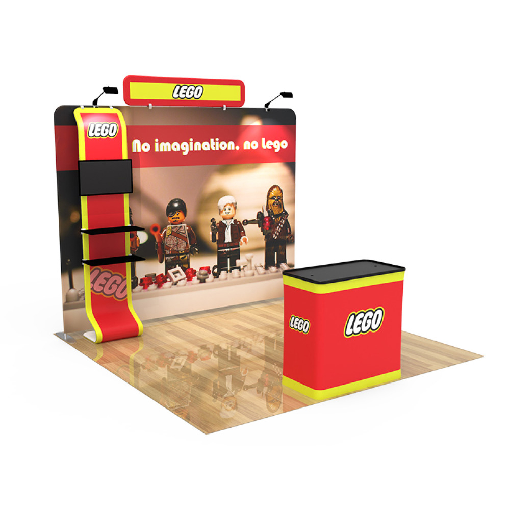 10x10ft Custom Trade Show Booth Display 17 - Image 3