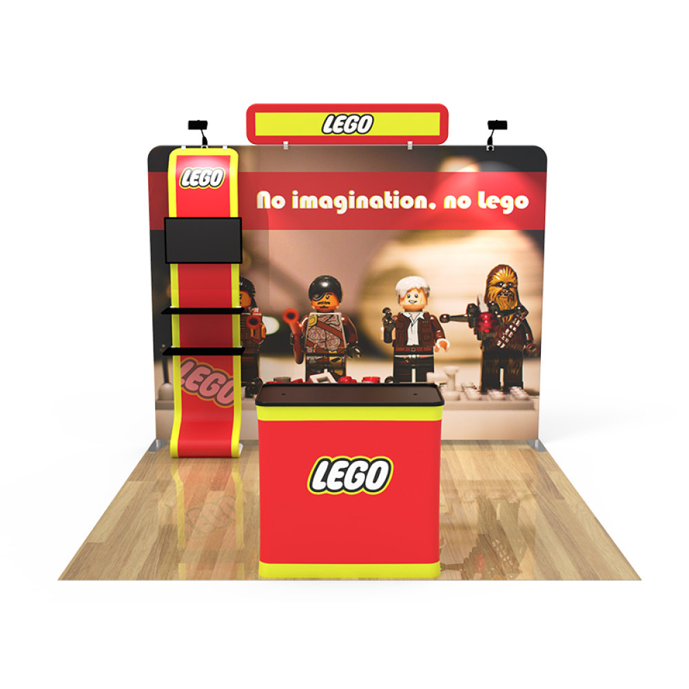 10x10ft Custom Trade Show Booth Display 17 - Image 2