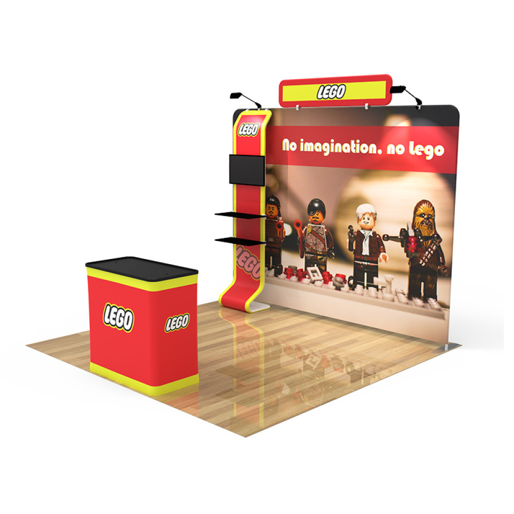 10x10ft Custom Trade Show Booth Display 17